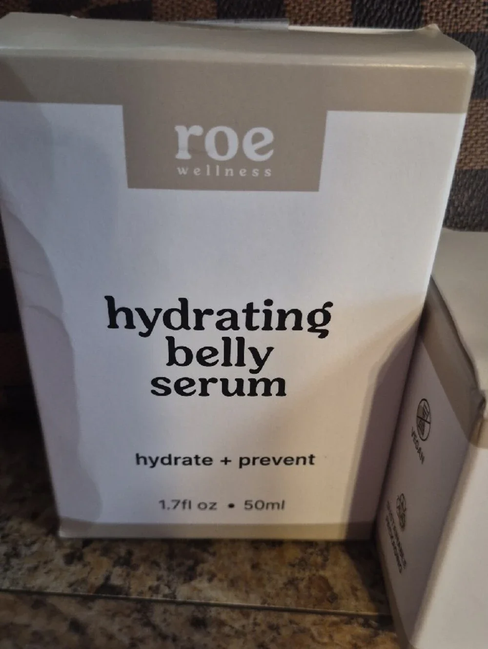 Roe Wellness Hydrating Belly Serum Stretch Mark Cream Nwt